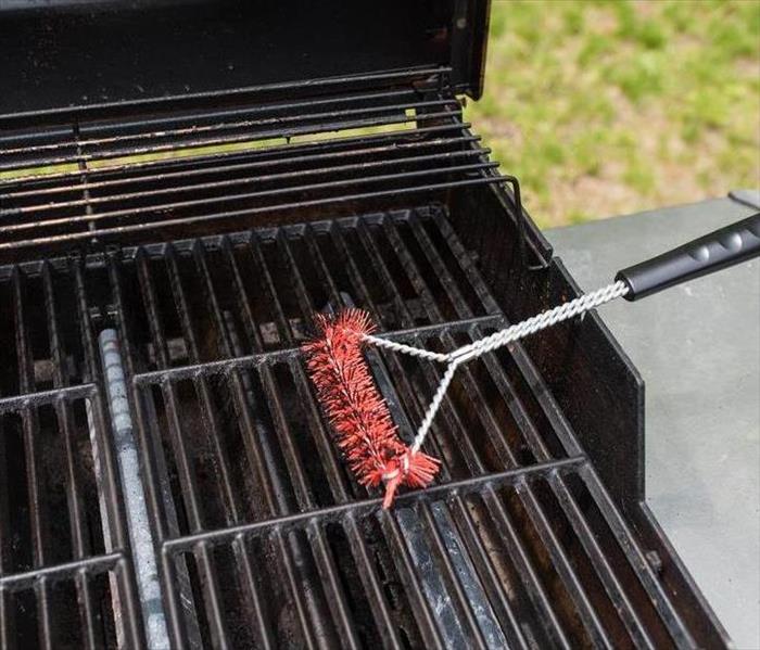  Supplies to clean a grill