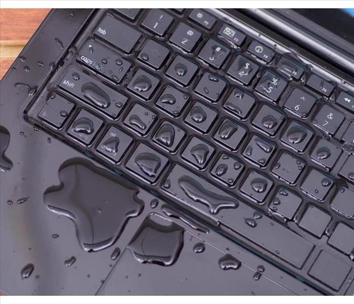 Wet computer keyboard